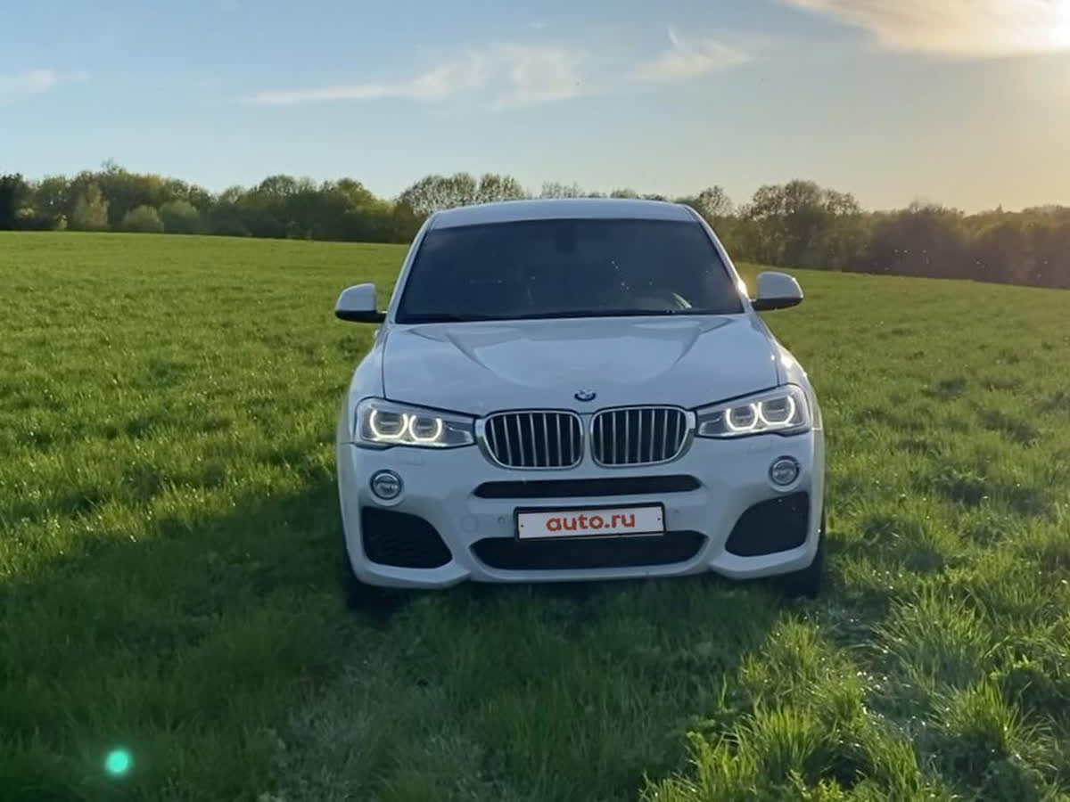 2014 BMW X4 I (F26) 35i, белый, 1645000 рублей