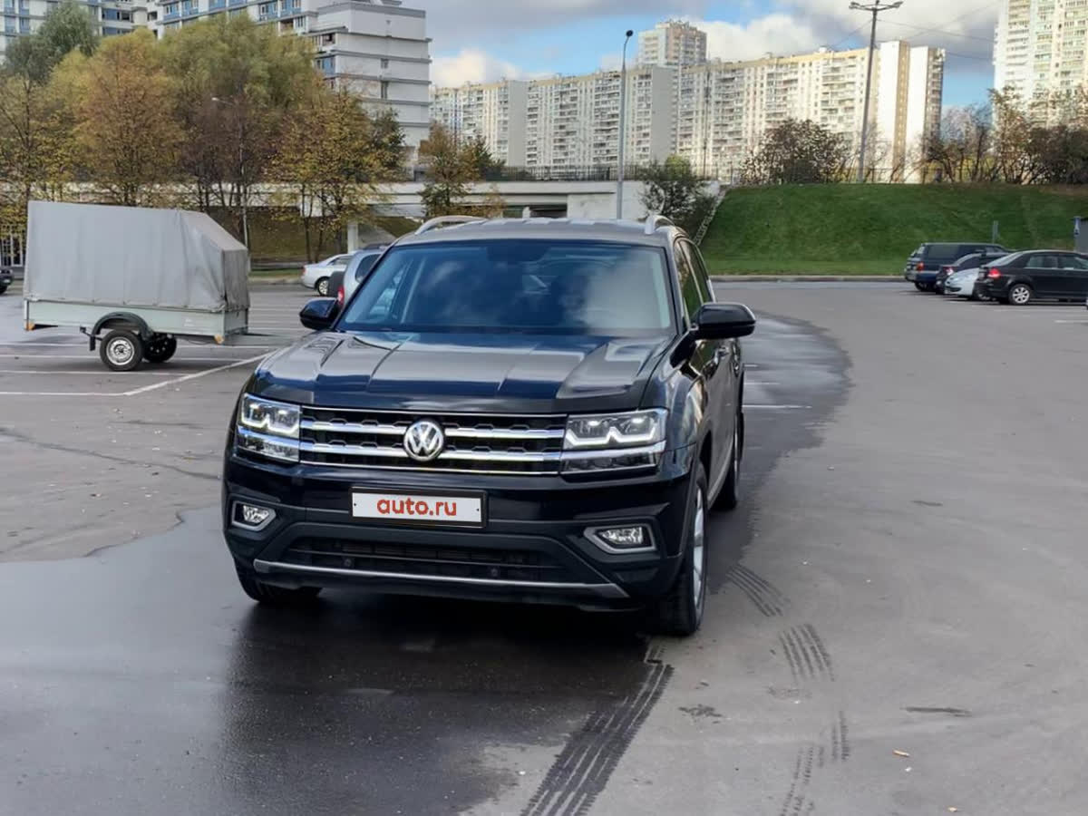 2018 Volkswagen Teramont I, чёрный, undefined рублей