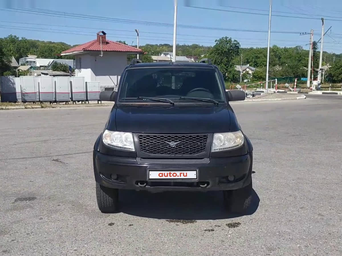 2014 УАЗ Patriot I Рестайлинг 2, чёрный, undefined рублей